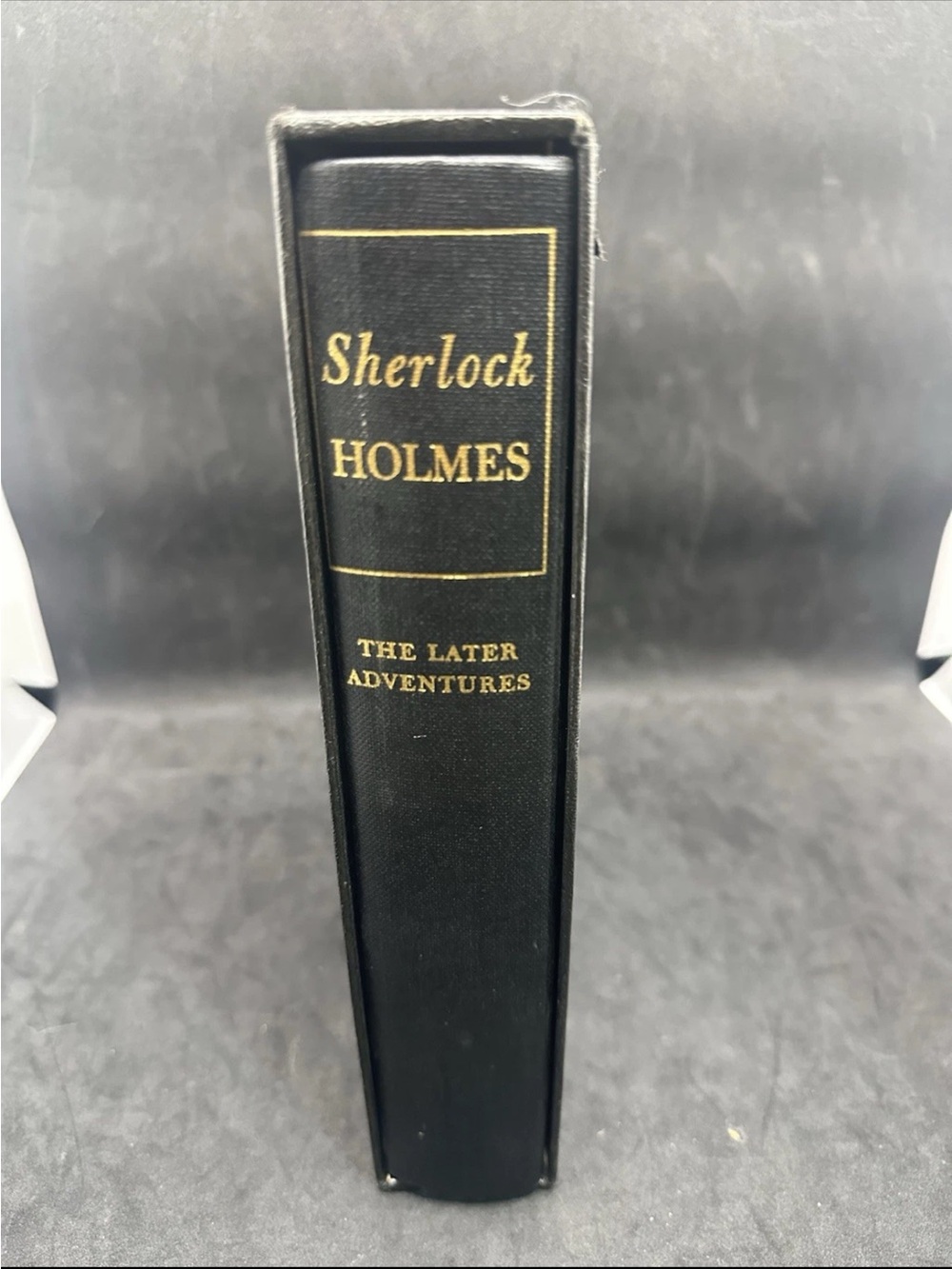 Sherlock Holmes "The Later Adventures" Black Hardcover